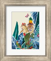 Jungle Carnival on Cream Fine Art Print