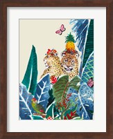 Jungle Carnival on Cream Fine Art Print