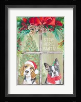 Stop Here Santa Fine Art Print