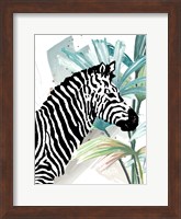 Tropical Zebra Fine Art Print