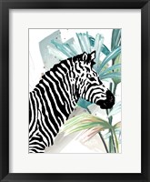 Tropical Zebra Fine Art Print