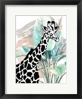 Tropical Giraffe Fine Art Print