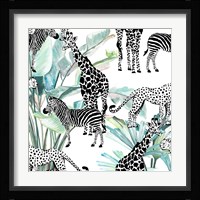 Patterned Safari Fine Art Print