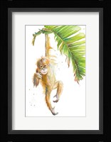 Monkeys in the Jungle I Fine Art Print
