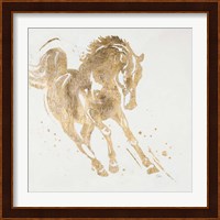 Spirit Horse Gold Fine Art Print