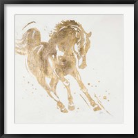 Spirit Horse Gold Fine Art Print