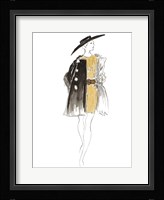Fashion Sketch I Framed Print