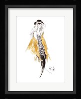 Fashion Sketch II Framed Print