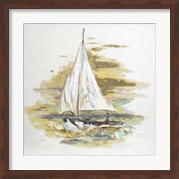 Sailing at Sunset I Fine Art Print