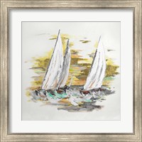 Sailing at Sunset II Fine Art Print
