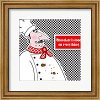 Bon Appetit Chef I Fine Art Print