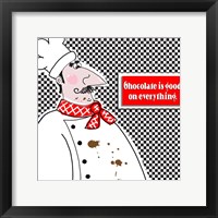 Bon Appetit Chef I Fine Art Print