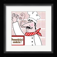 Bon Appetit Chef II Framed Print