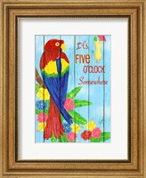 Parrot Party I Fine Art Print