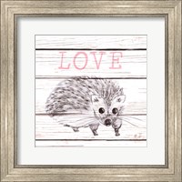 Hedgehog Love Fine Art Print