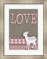 Lamb Love Fine Art Print
