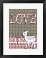 Lamb Love Fine Art Print