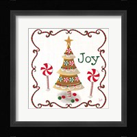 Gingerbread Forest III Framed Print