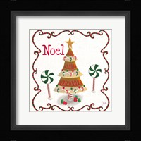 Gingerbread Forest IV Framed Print