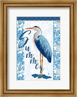 Summer Heron Fine Art Print