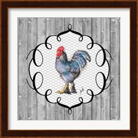 Rooster on the Roost II Fine Art Print