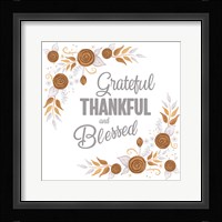 Harvest Floral I Framed Print