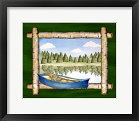 Framed Lake View III Framed Print
