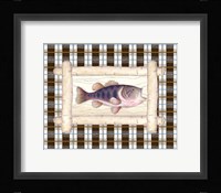 Framed Lake Fish I Framed Print