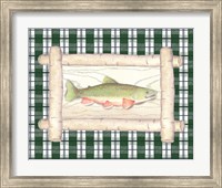 Framed Lake Fish II Fine Art Print