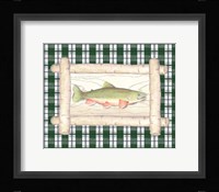 Framed Lake Fish II Framed Print