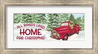Dog Days of Christmas - Roads Lead Home Fine Art Print