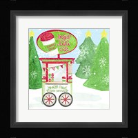 Food Cart Christmas II Jingle Java Framed Print