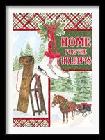 Sleigh Bells Ring - Happy Holidays Fine Art Print