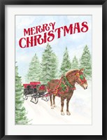 Sleigh Bells Ring - Merry Christmas Fine Art Print