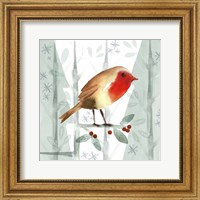 Christmas Hinterland III Robin Fine Art Print