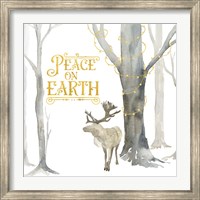 Christmas Forest III Peace on Earth Fine Art Print