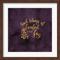 All that Glitters for Christmas II-Comfort and Joy Fine Art Print