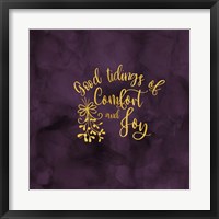 All that Glitters for Christmas II-Comfort and Joy Fine Art Print