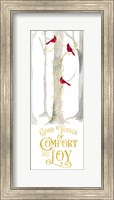 Christmas Forest panel III-Comfort and Joy Fine Art Print