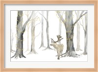 Christmas Forest landscape Fine Art Print