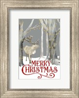 Christmas Forest portrait I-Merry Christmas Fine Art Print