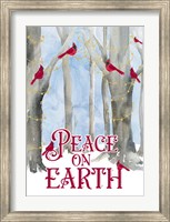 Christmas Forest portrait II-Peace on Earth Fine Art Print