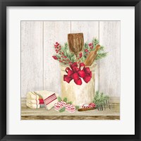 Christmas Kitchen I Framed Print