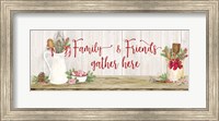 Christmas Kitchen panel III-Family and Friends Fine Art Print