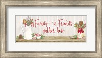 Christmas Kitchen panel III-Family and Friends Fine Art Print