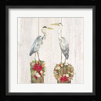 Christmas on the Coast I Framed Print