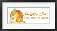 Pumpkin Spice Season panel I Fine Art Print