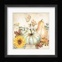 Watercolor Harvest Pumpkin II Fine Art Print