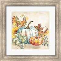 Watercolor Harvest Pumpkin III Fine Art Print