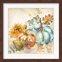 Watercolor Harvest Pumpkin IV Fine Art Print